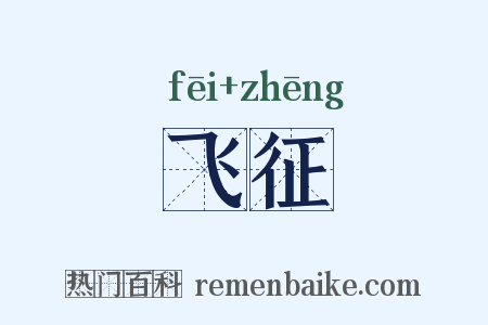 飞征是什么意思的图片